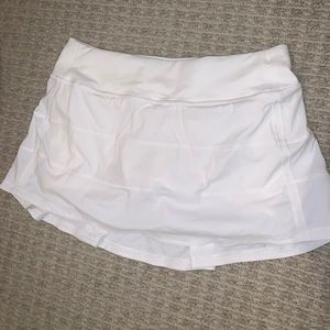 White lulu lemon skirt